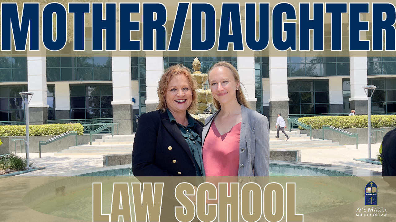 MOTHER-DAUGHTER LAW SCHOOL DUO
